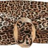 Vikodah Women'S Wrap Wide Cinch Belt Vintage Faux Leather Leopard Print Waist Belt Waistband For Dress | Belts