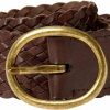 Lucky Brand Lucky Brand Women'S Western Style Braided Leather Belts | Belts