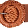 TeeYee Teeyee Women Girls Wide Braided Belt Bohemian Waist Band For Dress 208 | Belts