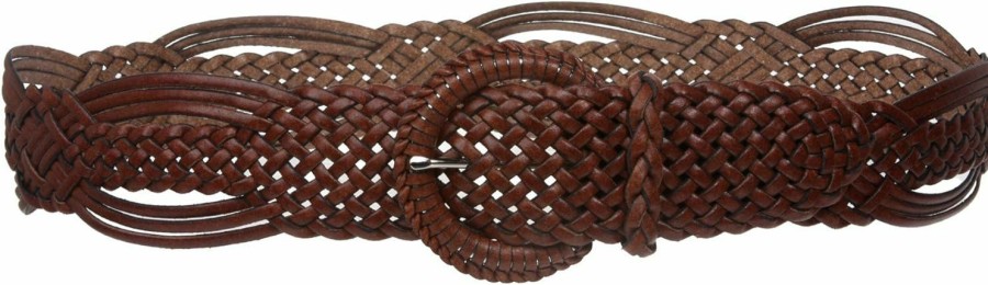 beltiscool 2" (50 Mm) Genuine Leather Braided Woven Belt | Belts