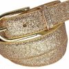 AMI VEIL Sequin Studded Women Leather Belts For Jeans Gold Buckle … | Belts