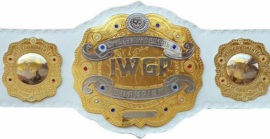 NUS Iwgp Intercontinental Championship Belt Adult Size White | Belts