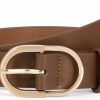 JASGOOD Jasgood Women'S Leather Belts For Jeans Pants Plus Size Fashion Ladies Belt With Gold Buckle | Belts