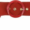 FASHIONGEN Fashiongen - Women'S Genuine Italian Suede Leather Belt For Dress, Made In France, Anette | Belts