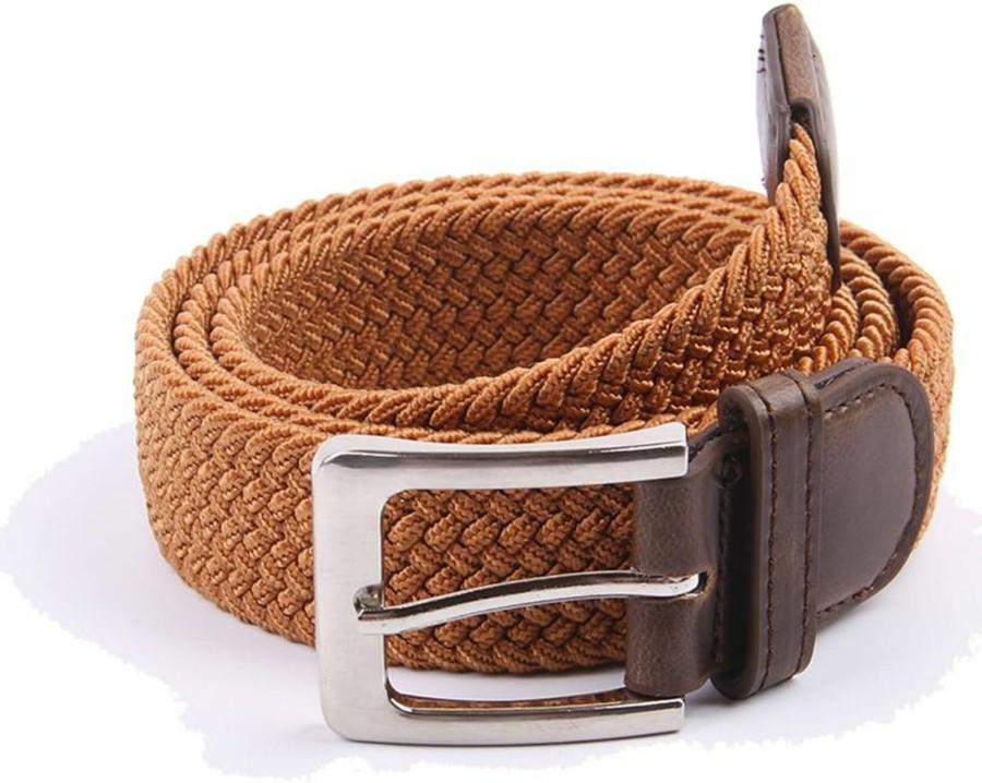 Gelante Canvas Elastic Fabric Woven Stretch Multicolored Braided Belts | Belts