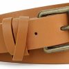 WHIPPY Whippy Women'S Leather Belts For Jeans Pants Casual Ladies Belt Fashion Vintage Pin Buckle Belt For Women | Belts