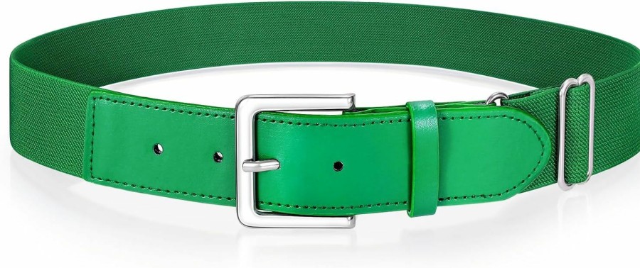 VONMELLI Vonmelli Baseball Belt Softball Belt Adjustable, Elastic Baseball Uniform Belt Youth And Adult Sizes | Belts