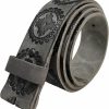 Belts.com Cowboy Cowgirl Western Tooled Floral Embossed Full Grain Genuine Leather Belt Strap 1-1/2"(38Mm) Wide | Belts