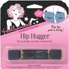 Hollywood Fashion Secrets Hollywood Fashion Secrets Hip Hugger, Black, Elastic Belt Alternative, One Size | Belts