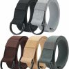 Ginwee Ginwee 5-Packs Canvas Belt Web Fabric Casual Belt With Zinc Alloy Buckle Double D-Ring For Men Women | Belts