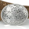 Overland Sheepskin Co Tony Lama Women'S Filigree Trophy, Bark, 32 | Belts