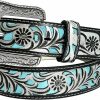 BEMYLV Western Belts For Women Men Cowboy Cowgirl Leather Engraved Belts For Jeans Dresses | Belts