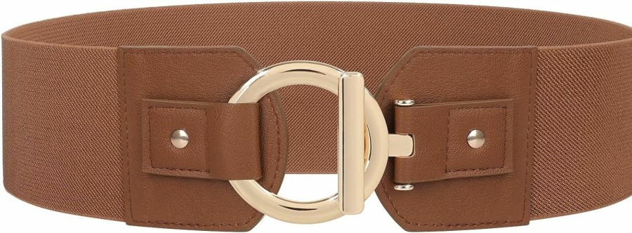 JASGOOD Jasgood Women Wide Elastic Waist Belt Fashion Stretchy Dress Belt | Belts