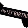 PYQWA It'S My 30Th Birthday Sash,30Th Birthday Sash Decor,Glitter 30Th Birthday Gifts For Women,Happy 30Th Birthday Party Decorations | Belts