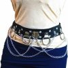 Joygulls Sexy Leather Gothic Punk Waist Belt Women'S Body Chain Belt Adjustable | Belts