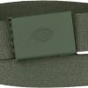 Dickies Dickies Women'S Tonal Plaque Buckle Fabric Belt | Belts