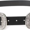 JASGOOD Jasgood Women Leather Belts Ladies Vintage Western Design Black Waist Belt For Pants Jeans Dresses | Belts