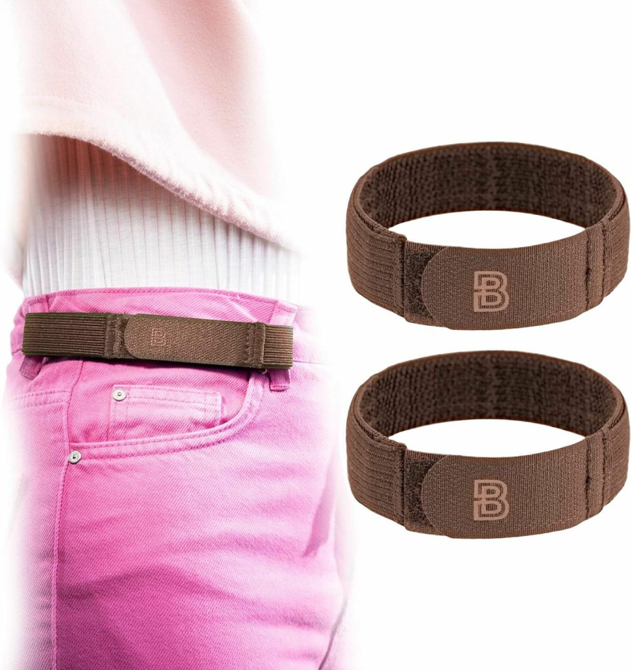 BeltBro Beltbro For Women No Buckle Elastic Belt — Fits 1 Inch Belt Loops, Easy To Use | Belts