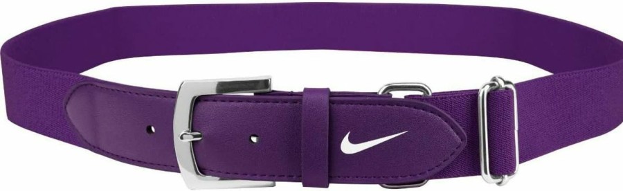 Nike Nike Adult 3.0 Baseball Belt Purple | White | Belts