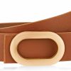 Amaxiu Amaxiu Women Wide Waist Belt, Pu Leather Cinch Belt Adjustable Waist Belt With Vintage Oval Buckle For Pants Jeans Dress | Belts