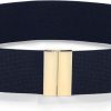 Glamorstar Glamorstar Wide Elastic Stretch Waist Belts For Women Cinch Belt For Dresses | Belts