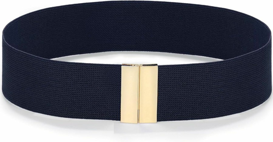 Glamorstar Glamorstar Wide Elastic Stretch Waist Belts For Women Cinch Belt For Dresses | Belts