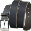 Nickel Smart Square Wide Pin Belt - Full Grain Leather Belt With Certified Nickel Free Buckle | Belts