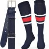 WHIPPY Whippy Baseball Belt And Socks Combo Adult Youth Softball Socks And Adjustable Elastic Belt For Men Women Boys Girls | Belts