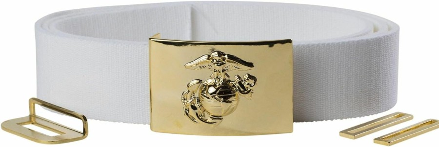 Marlow White Usmc White Dress Buckle | Belts