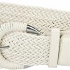 Allegra K Allegra K Woven Waist Belts Wide Braided Belts For Women Dress Metal Buckle | Belts