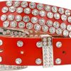 PUCAPOCO Pucapoco Rhinestone Belt Western Belts For Women - Cowgirl Cowboy Y2K Studded Belt For Jeans Pants Costume | Belts