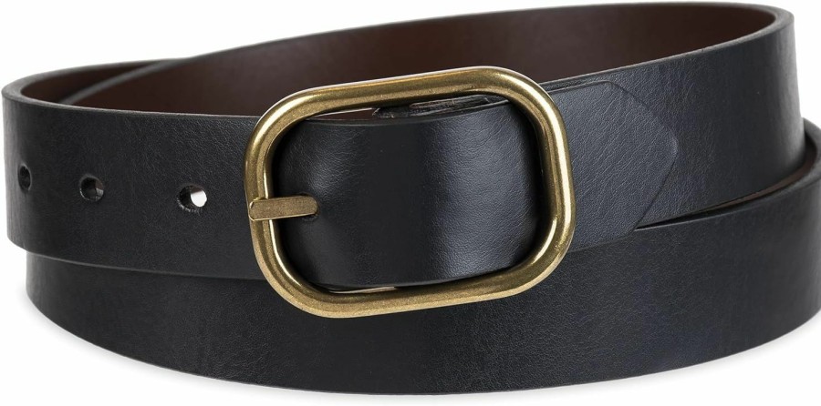 Dickies Dickies Women'S Two-In-One Reversible Casual Jean Workwear Belt | Belts