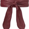 LUCHENGYI Women Wide Obi Belt Fashion Waist Wrap Belt Tie Knot Waistband For Dresses | Belts