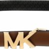 Michael Kors Michael Kors Reversible Logo Leather Buckle Waist Belt | Belts