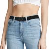 JASGOOD Jasgood No Show Invisible Women Belt Crop Tuck Band Elastic Stretch Adjustable No Show Web Belt | Belts