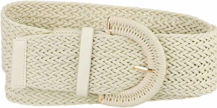 Allegra K Allegra K Womens Wide Woven Waist Belts Braided Belts For Dress Chunky Buckle | Belts