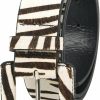 TASYEGOO Tasyegoo Horse Hair Splicing Zebra-Print Leather Womens Belt,To Be A Fashion Icon | Belts