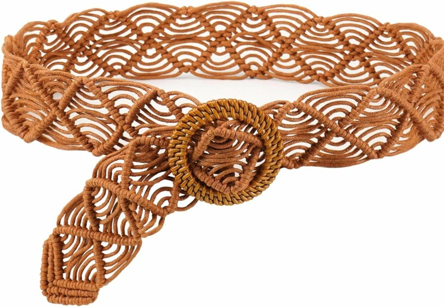 Suyi Suyi Boho Belt For Women Braided Woven Belts Bohemian Waist Belts For Dress | Belts