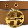 Tory Burch Tory Burch 147856 Novelty Tan With Multi Colored Hardware Women'S 1 1/2 Inch Belt | Belts