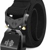 Jumbofit Jumbofit Tactical Belt For Men And Women, Military Work Belt Nylon With Quick-Release Buckle, Gift With Molle Pouch & Clip | Belts