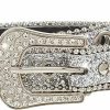 OVOY Ovoy Womens Rhinestones Studded Belts Bling Big Diamond Cowgirl Cowboy Waist Belt For Jeans Dresses | Belts