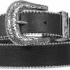 SUOSDEY Suosdey Fashion Leather Belts For Women With Vintage Metal Buckle Belt | Belts