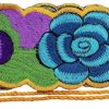 Jacq&Jurgen Mexican Belt Sash 33 Inches & 22 Inches String Beautiful Floral Desing Traditional Fiesta Party | Belts