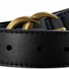 SkaNka Skanka Luxury Classic Black Belts For Women Fashion Casual Business Ladies Belt Dress Belts For Jeans | Belts