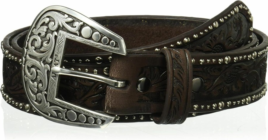 ARIAT Ariat Women'S Floral Nail Head Edge Belt | Belts