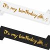 FAJUXIS Fajuxis Its My Birthday Sash, Birthday Decorations For Women Men, Birthday Gifts For Women Men, Birthday Party Suppliers | Belts