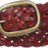 beltiscool 1 1/2" (37 Mm) Women'S Oval Braided Woven Leather Belt | Belts