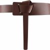 CHIC DIARY Chic Diary Women Fashion Knot Belt For Dress Jeans Cowhide Pu Leather Tie Waist Belt No Buckle Cinch Belt | Belts